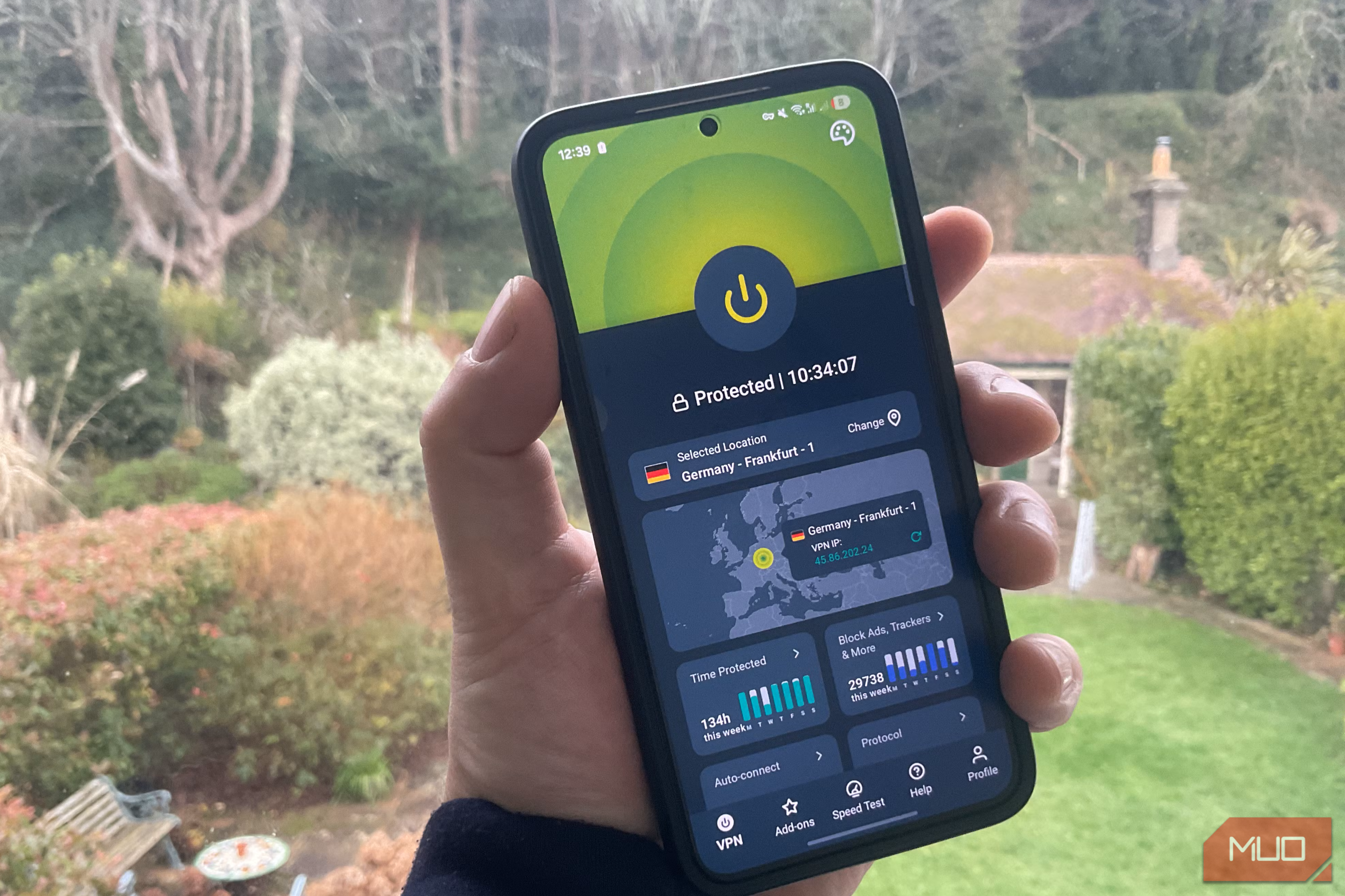 VPN installed on a Andorid phone