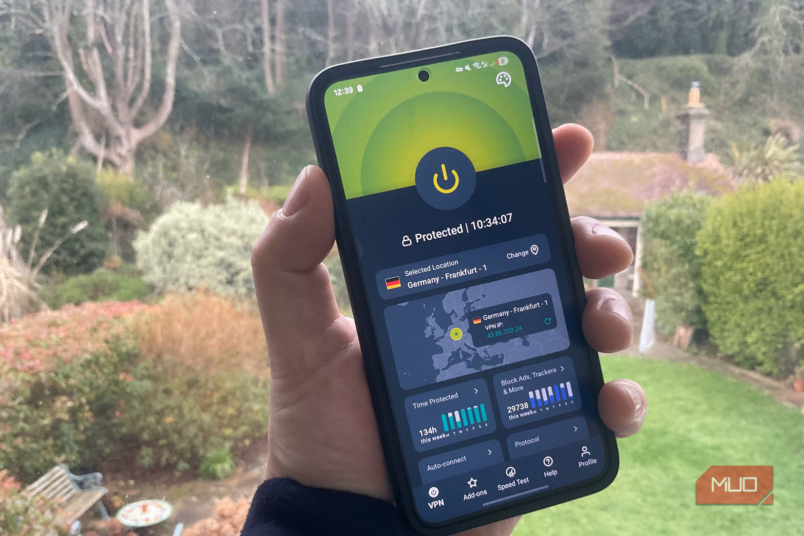 VPN installed on a Andorid phone