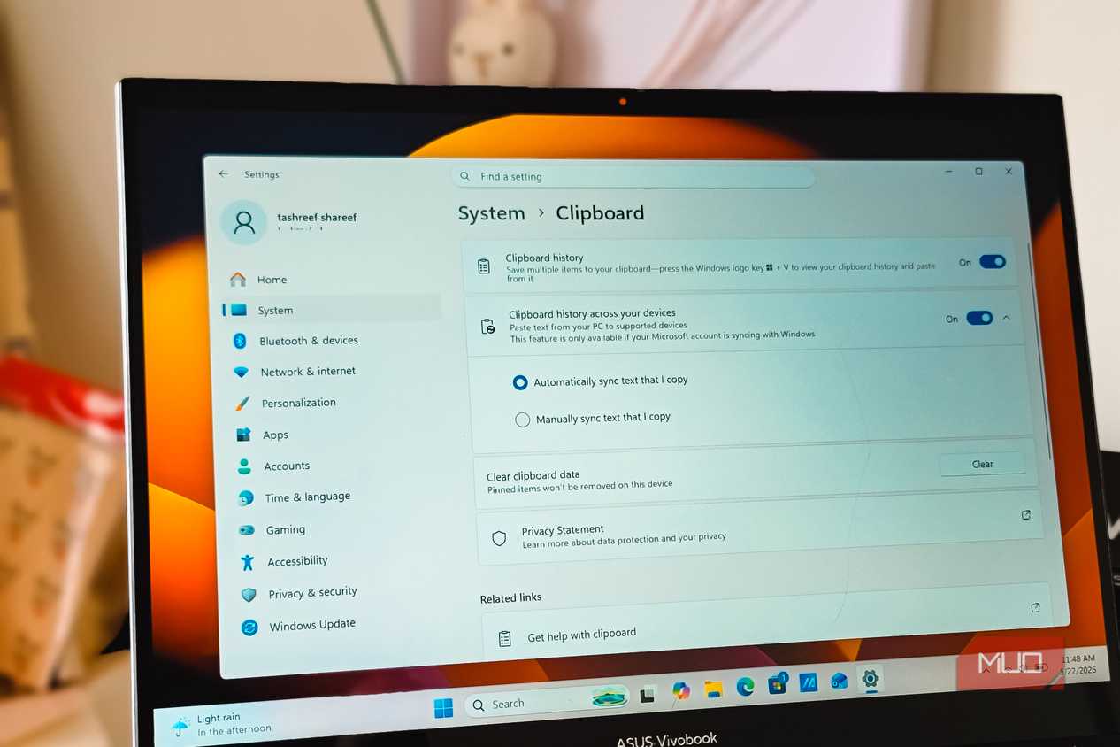 windows-11-clipboard-history-settings on a Asus Vivobook S Flip 14 (2)