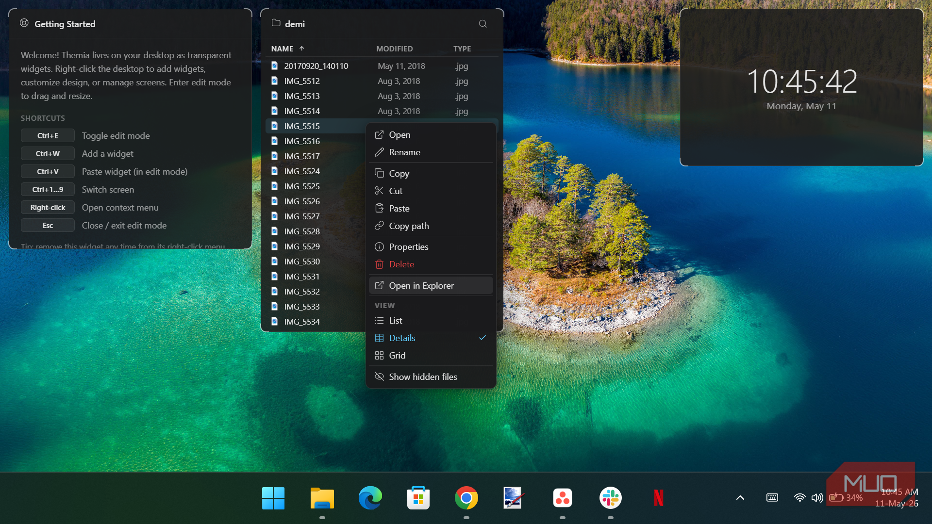 I built the perfect personalized dashboard right on my computer desktop