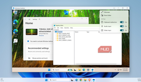 Windows Sandbox showing options