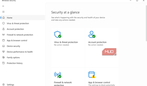 Windows Security app