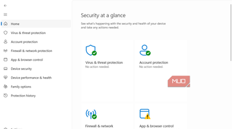 Windows Security app
