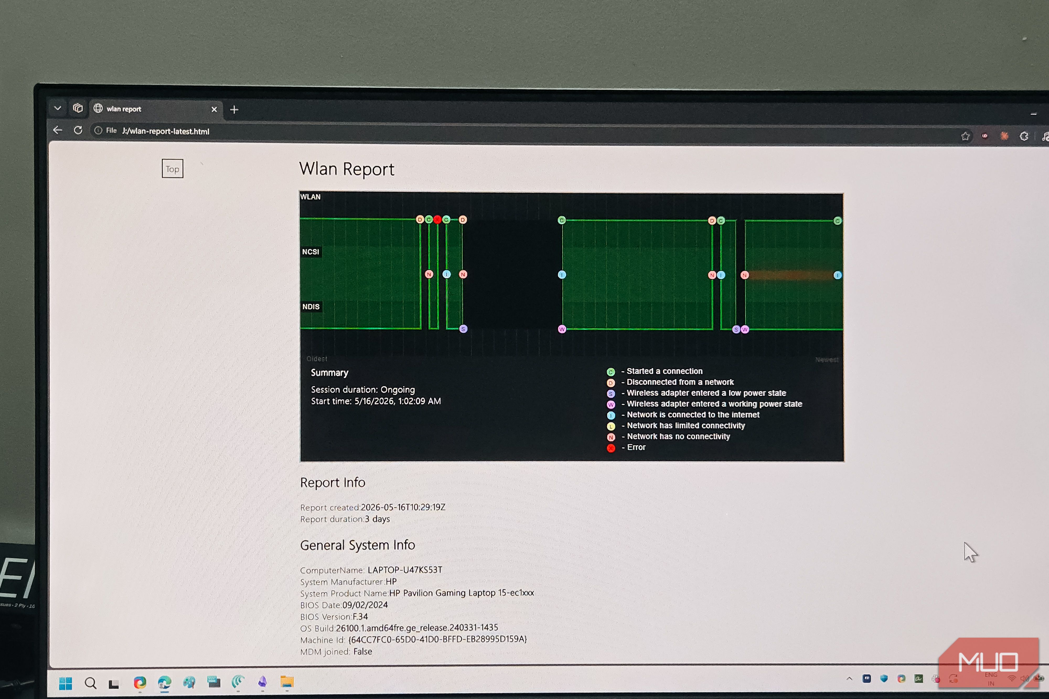 Windows has a built-in Wi-Fi report that shows every disconnect — here's what mine revealed