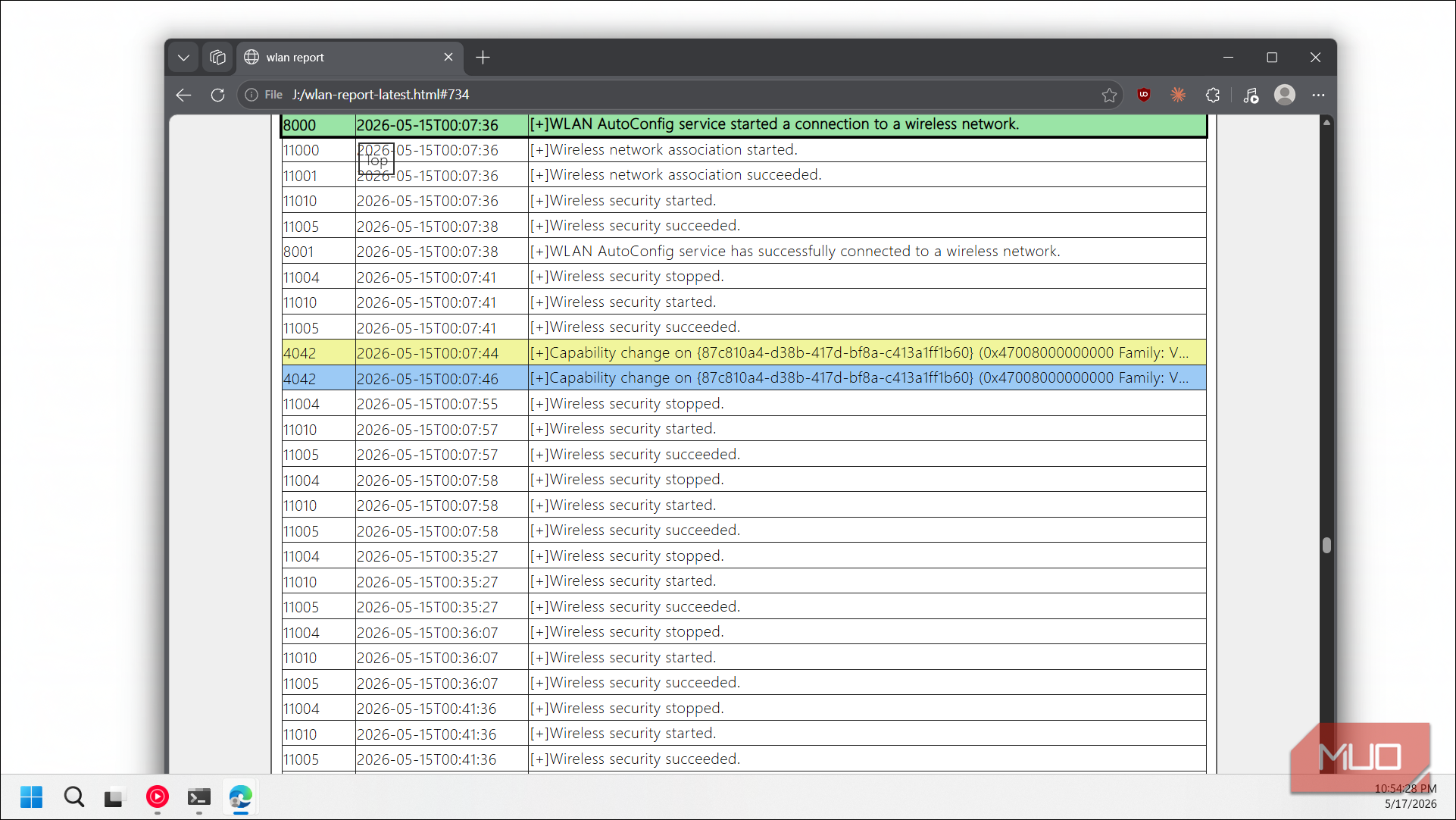 Windows has a built-in Wi-Fi report that shows every disconnect — here ...
