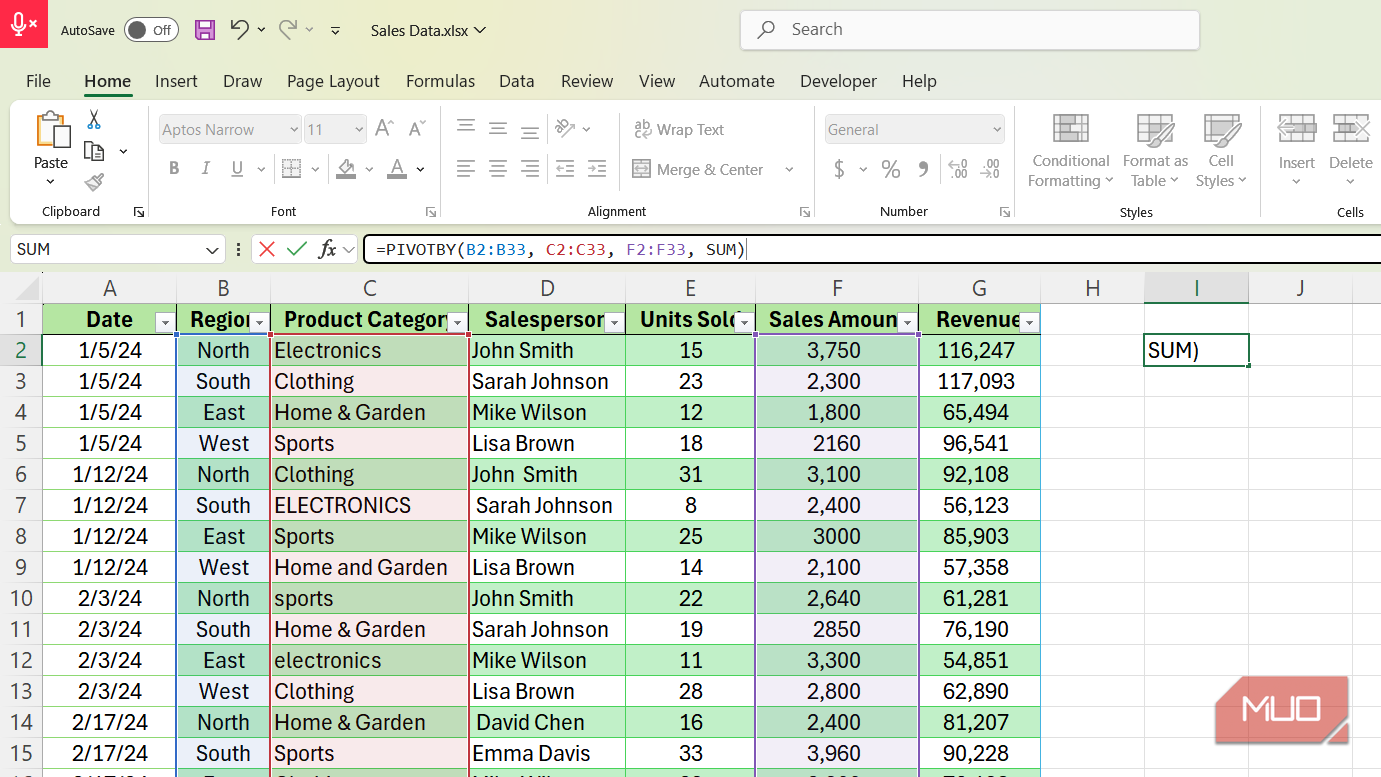 I stopped building pivot tables for summaries after I found this new ...