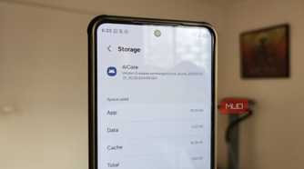 AICore app info on Android phone
