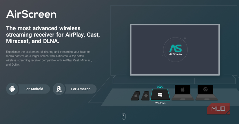 Various platforms supported by AirScreen