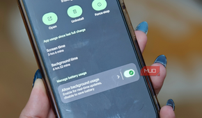Allow background usage enabled on Google Pixel 10 Pro