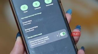 Allow background usage enabled on Google Pixel 10 Pro