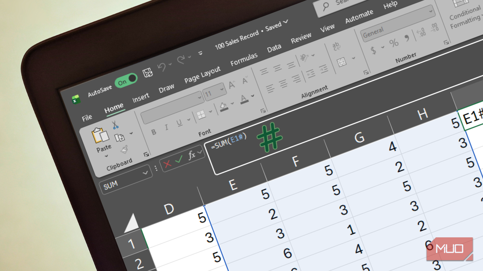Excel’s # symbol looks like a typo — it’s actually one of the most useful things in the app Excel’s # symbol looks like a typo — it’s actually one of the most useful things in the app
