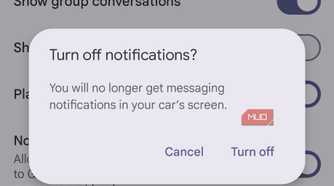 Gemini on Android Auto screenshot.