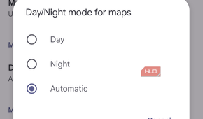 Screenshot of Android Auto settings.