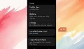 App info for the chrome app