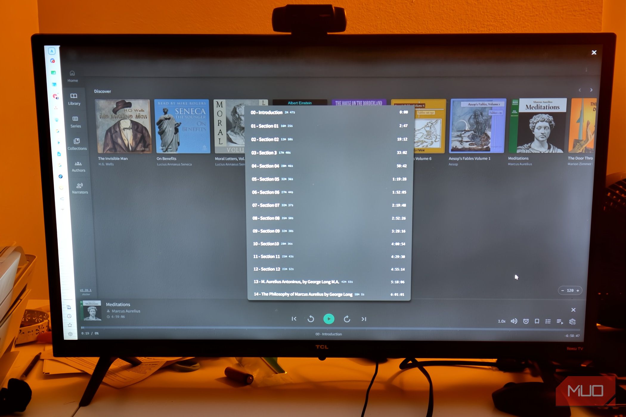 My audiobooks deserved their own Plex, and this is it