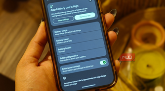 Battery page on Google Pixel 10 Pro
