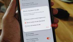 Brave browser ad blokcer options