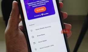 Brave browser settings page