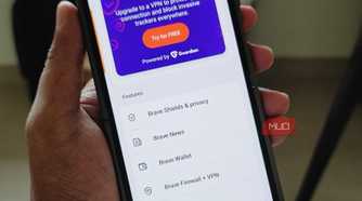 Brave browser settings page