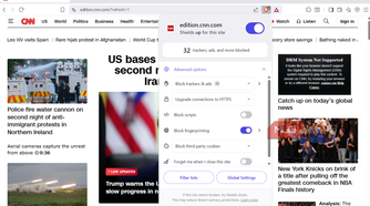 Brave Shields on CNN website