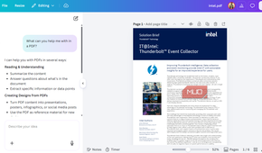 Canva AI in Canva PDF Editor