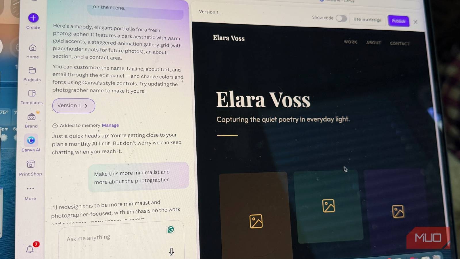 I built the same portfolio in Claude, Gamma, and Canva — here's which one actually won