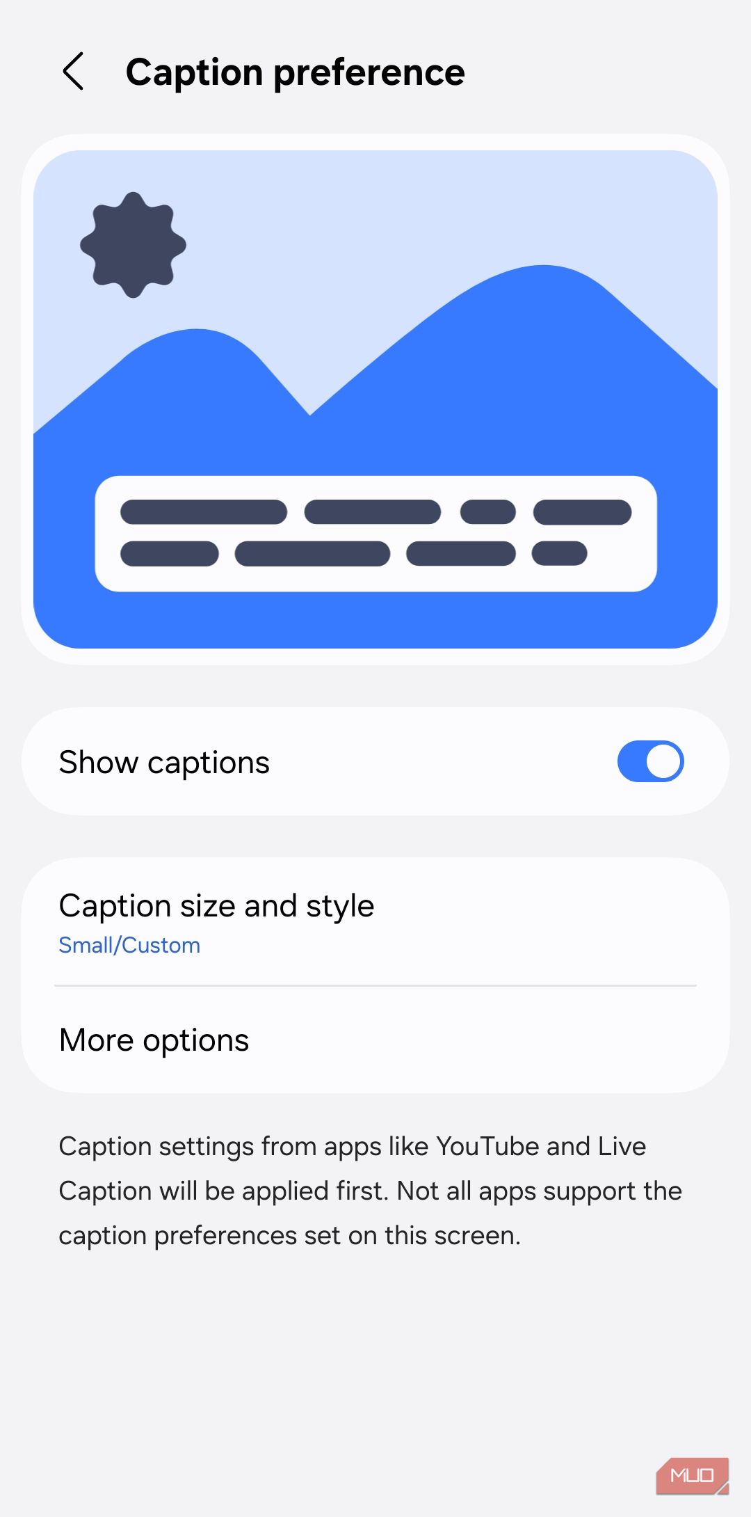 My phone captions every video, even the ones with no captions, and it ...