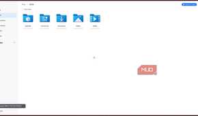 CasaOS file manager.