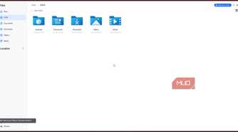 CasaOS file manager.