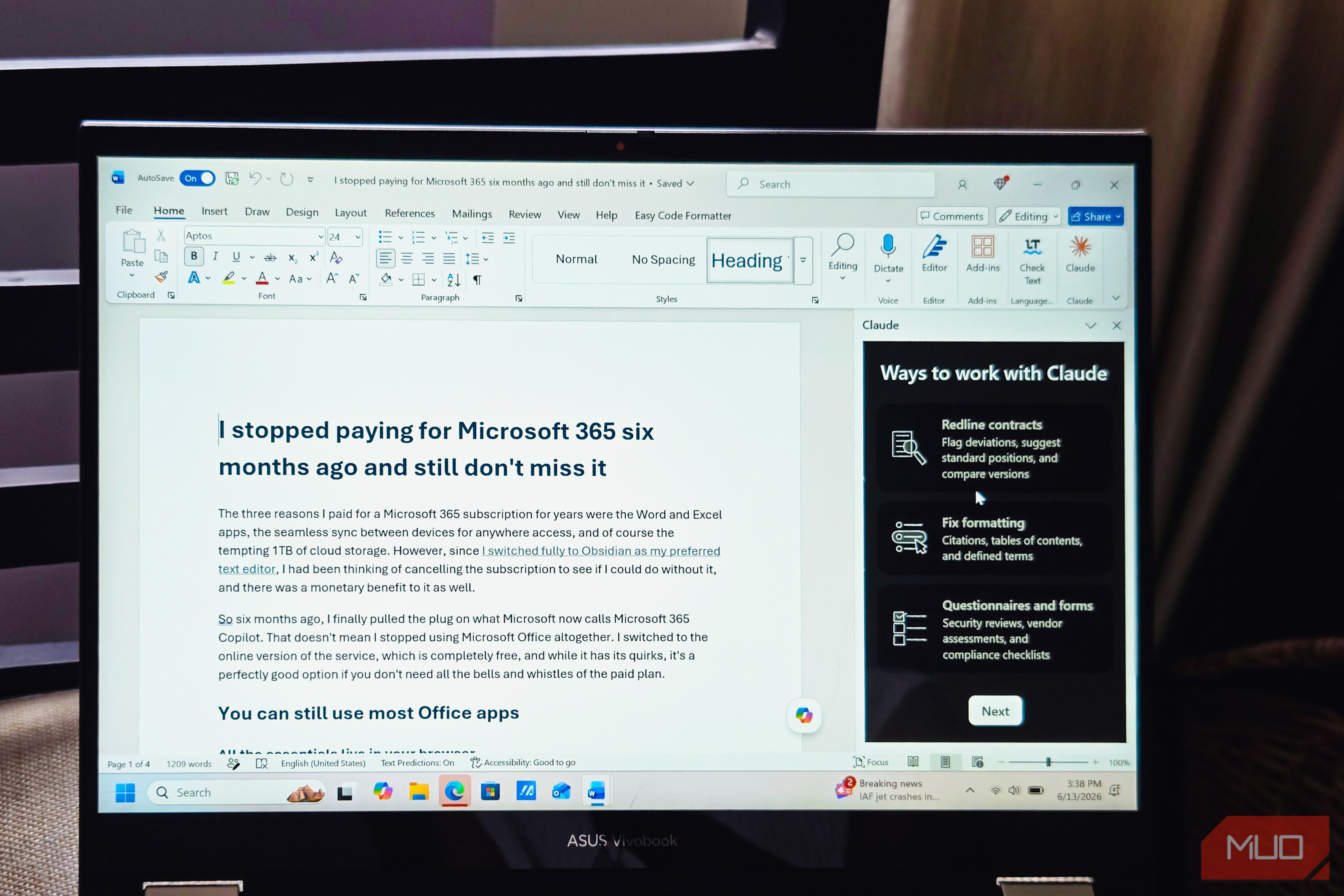 4 free apps I’d use before paying for Microsoft 365 again