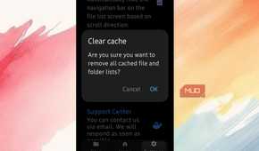 Cleaning the cache on FileTreeSize