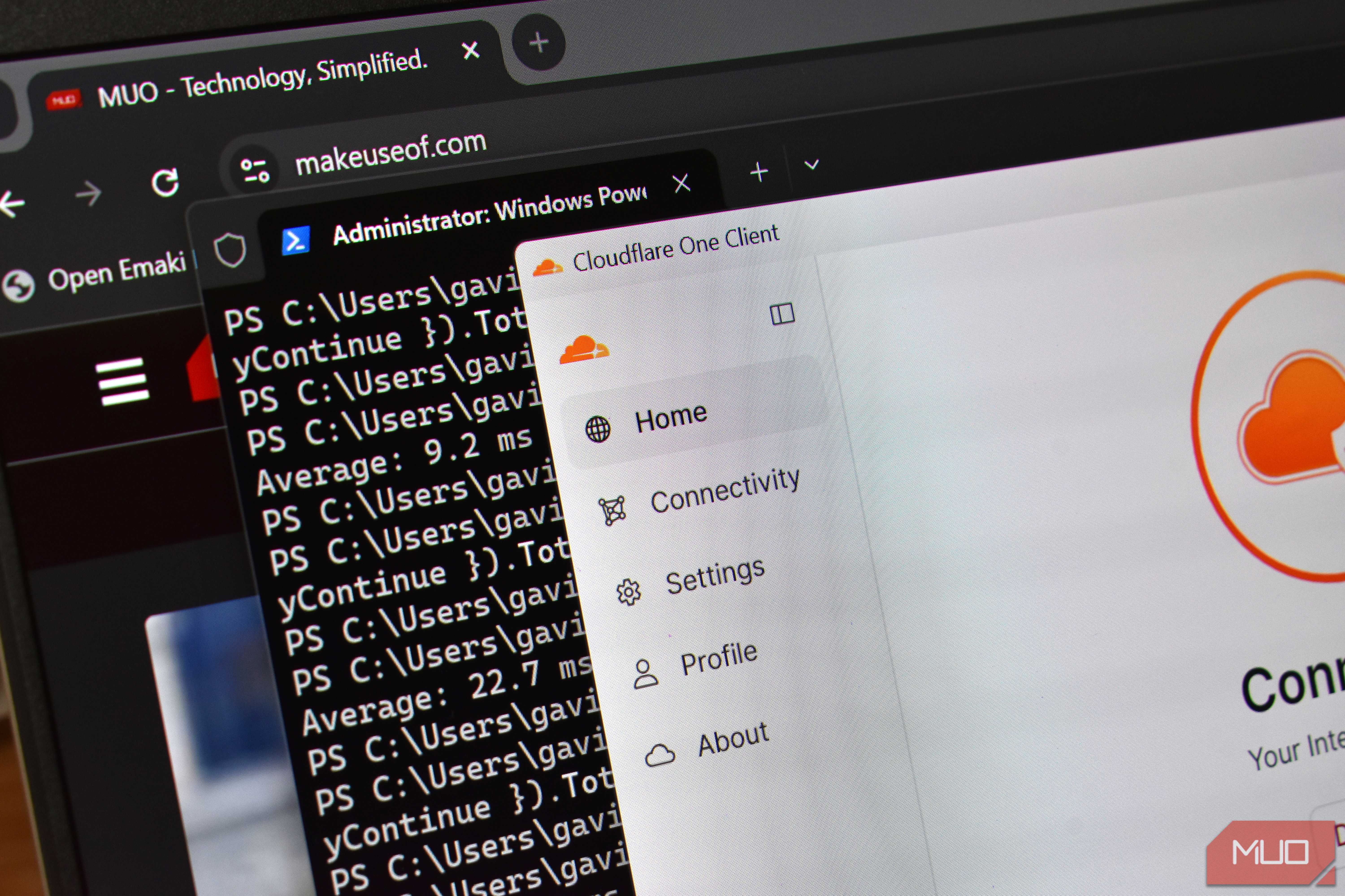 cloudflare one warp powershell windows 11.