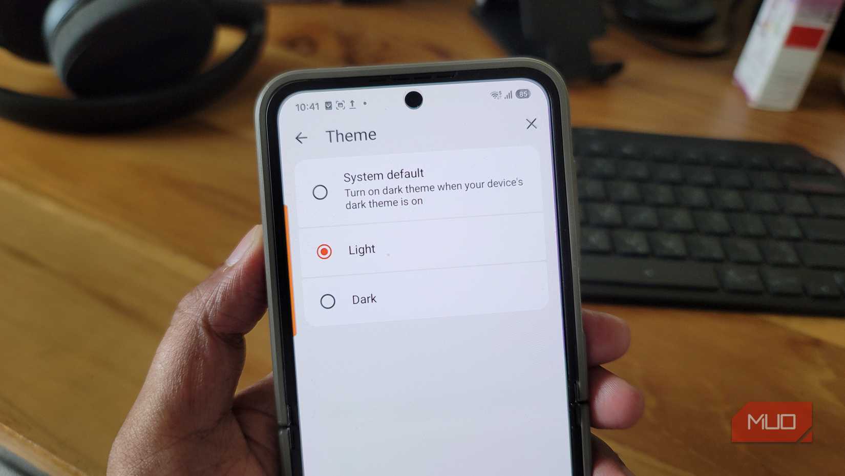 Dark mode in Brave browser on Android