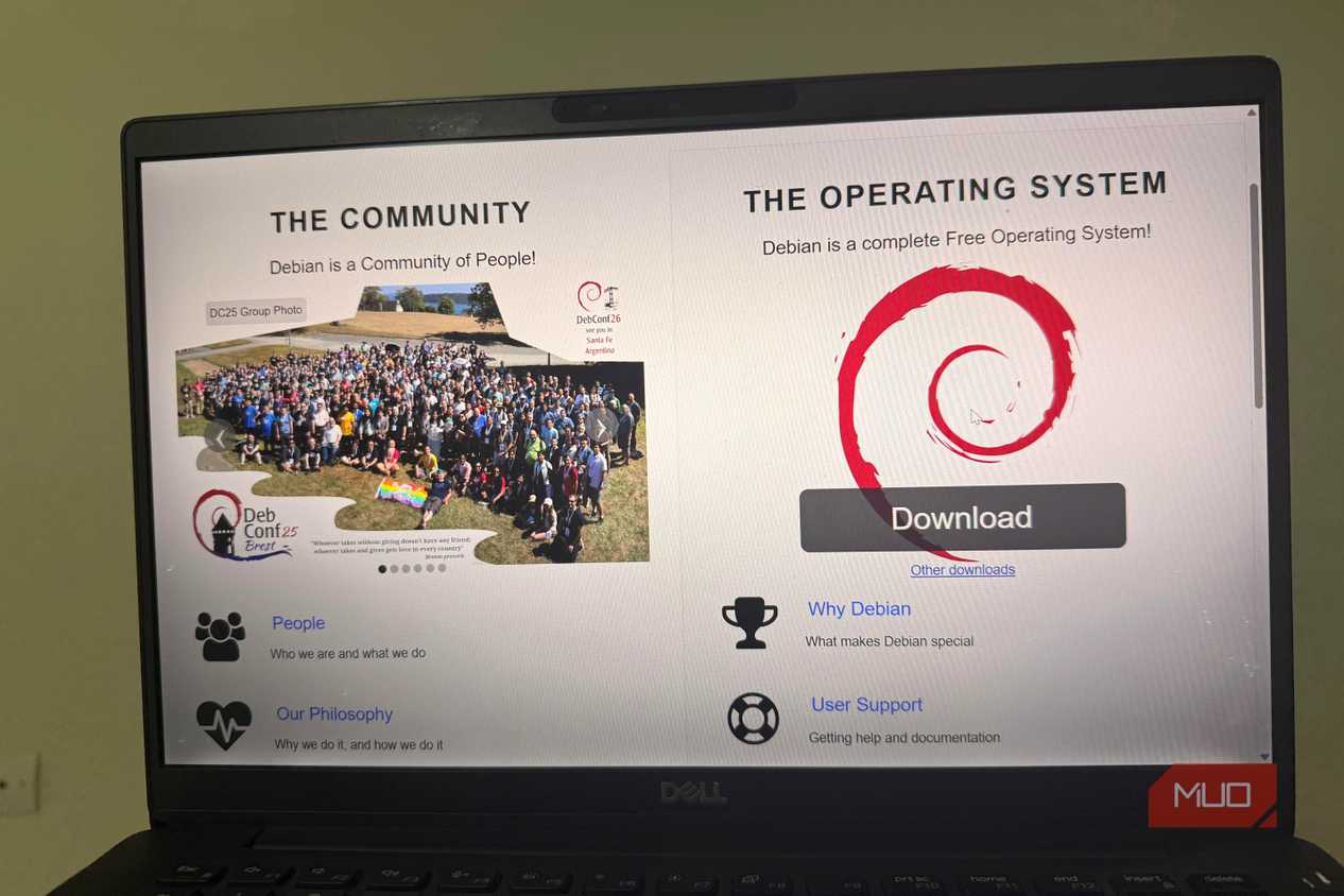 Debian stable OS