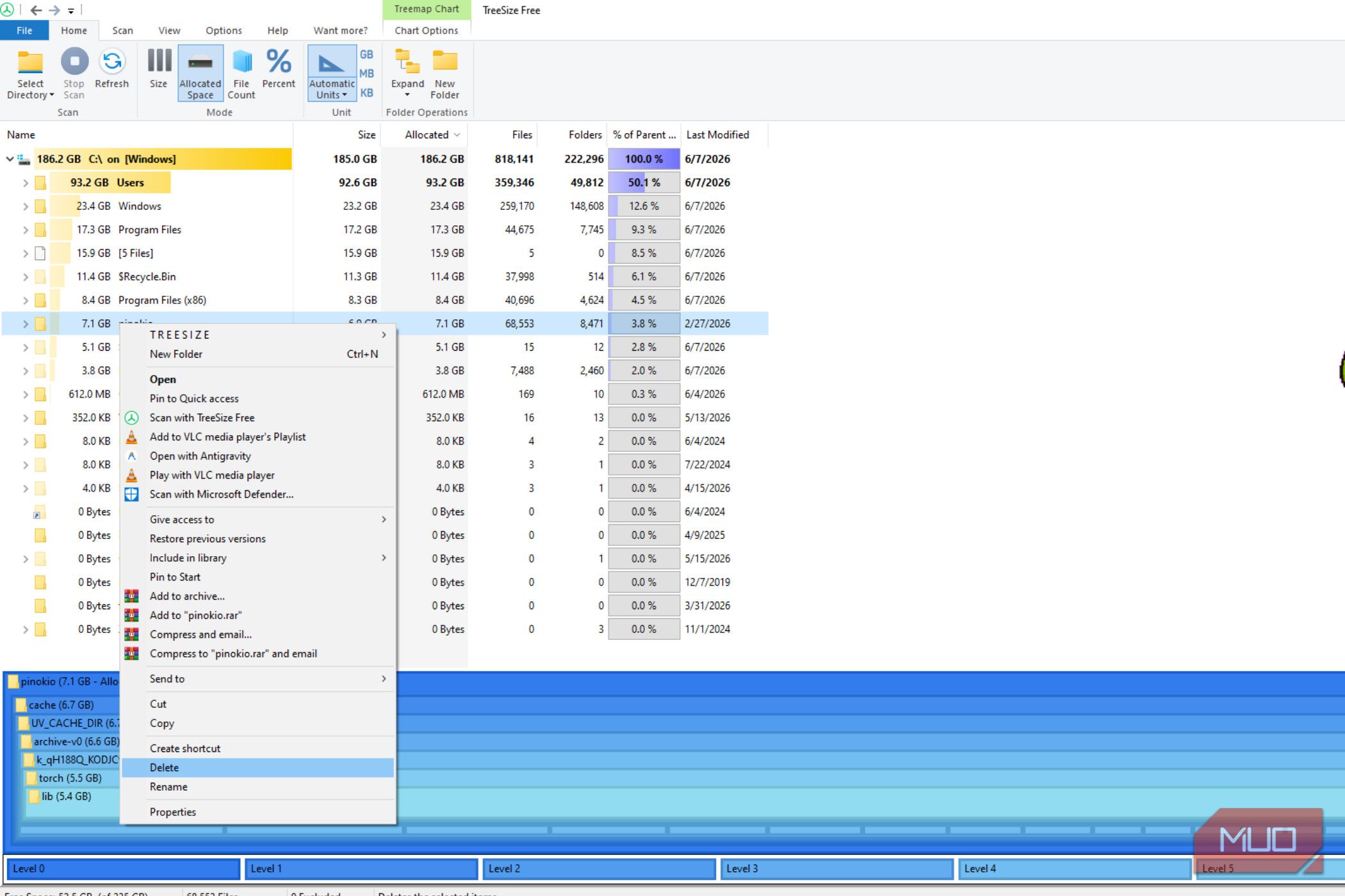 Deleting files in SSD
