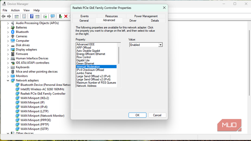 Disabling Interruption Moderation