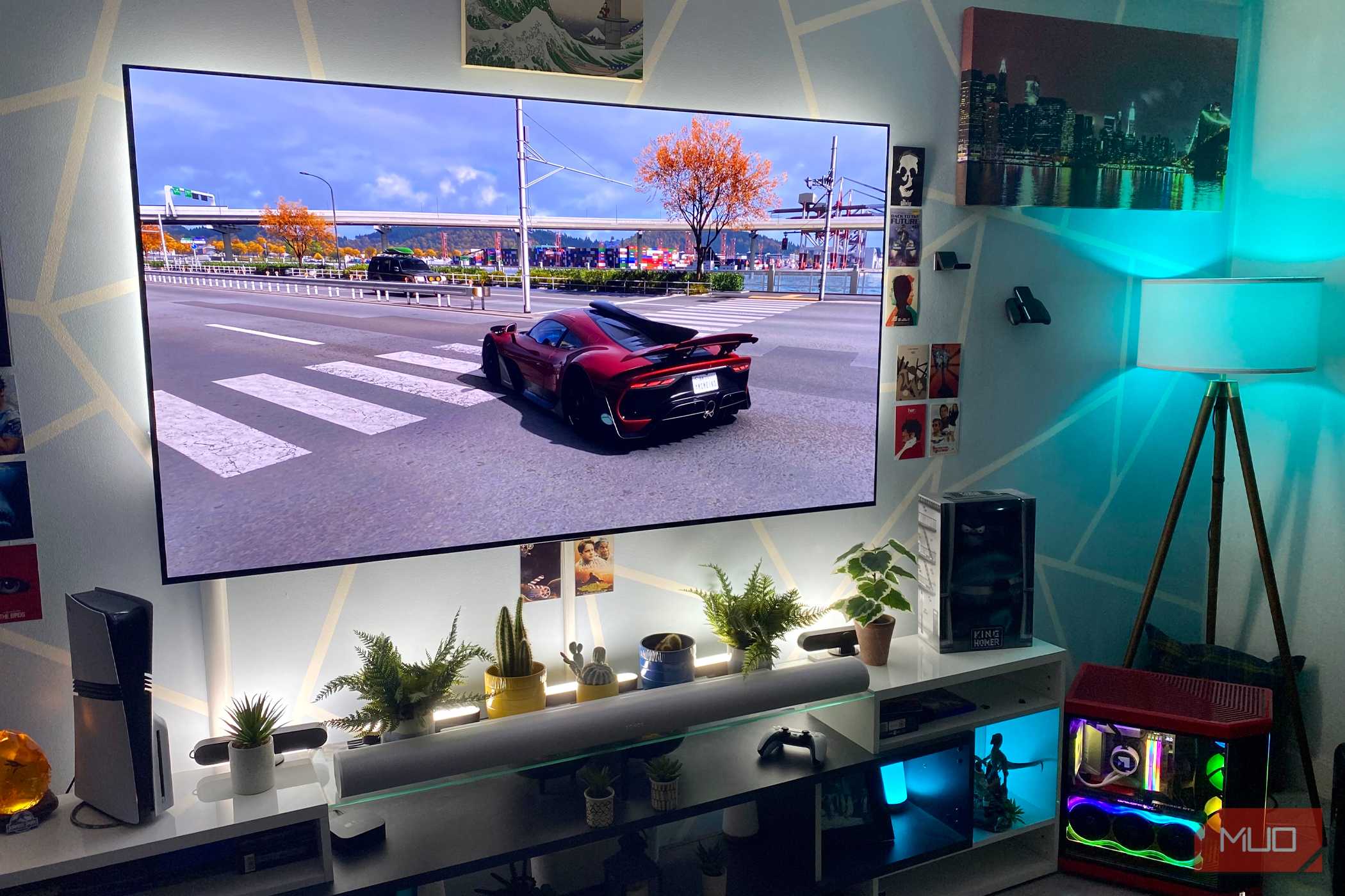 DLAA in Forza Horizon 6 on an LG OLED TV