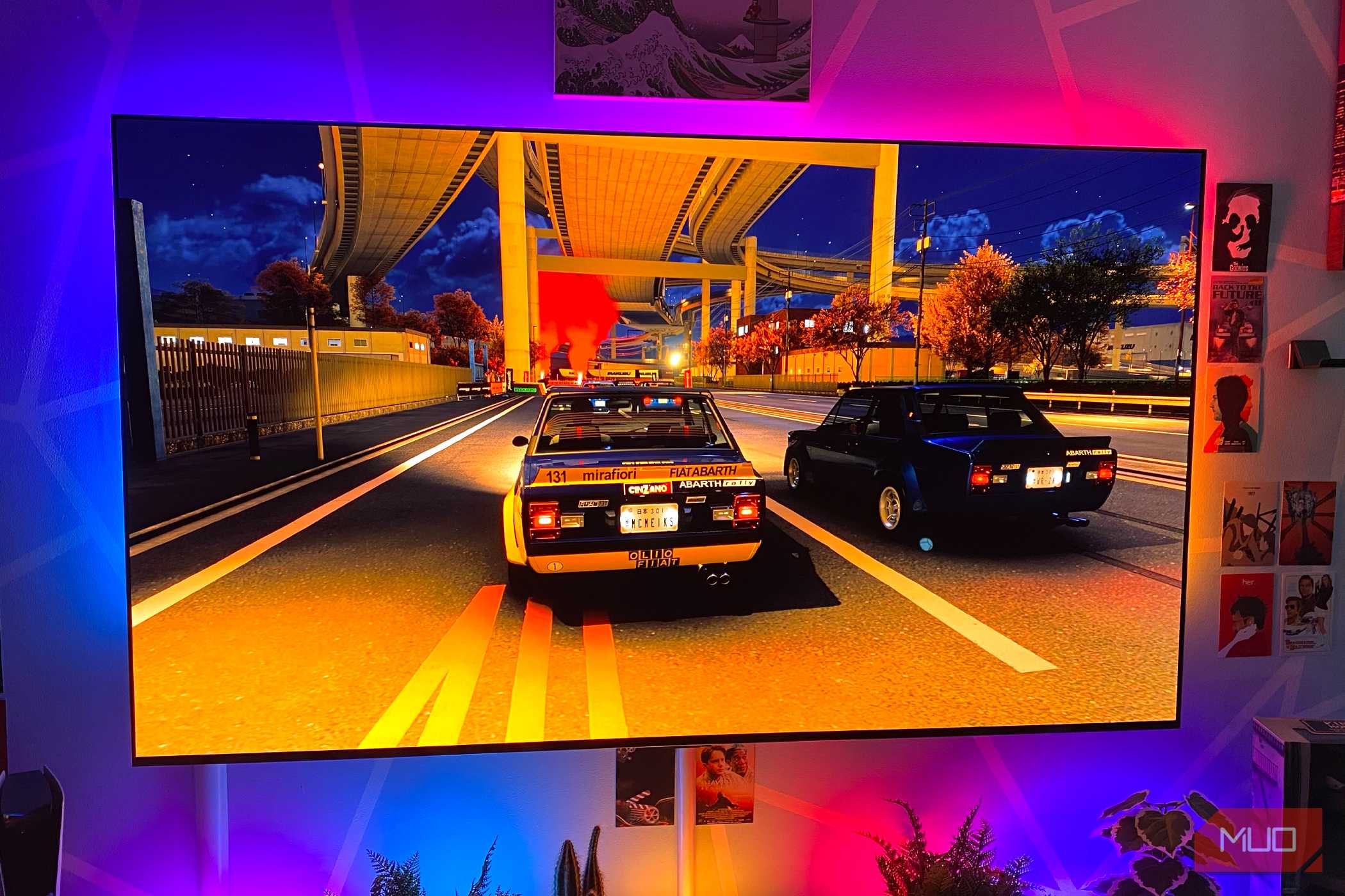 DLAA in Forza Horizon 6 on an LG OLED TV