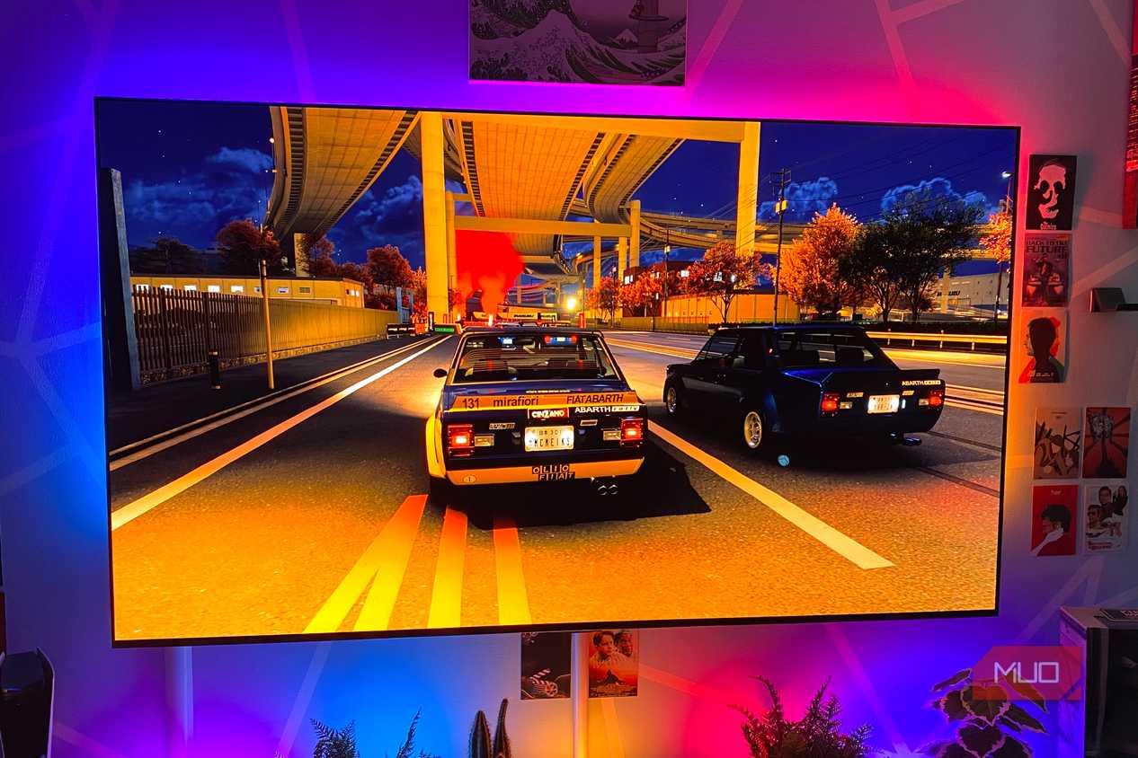 DLAA in Forza Horizon 6 on an LG OLED TV