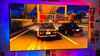 DLAA in Forza Horizon 6 on an LG OLED TV