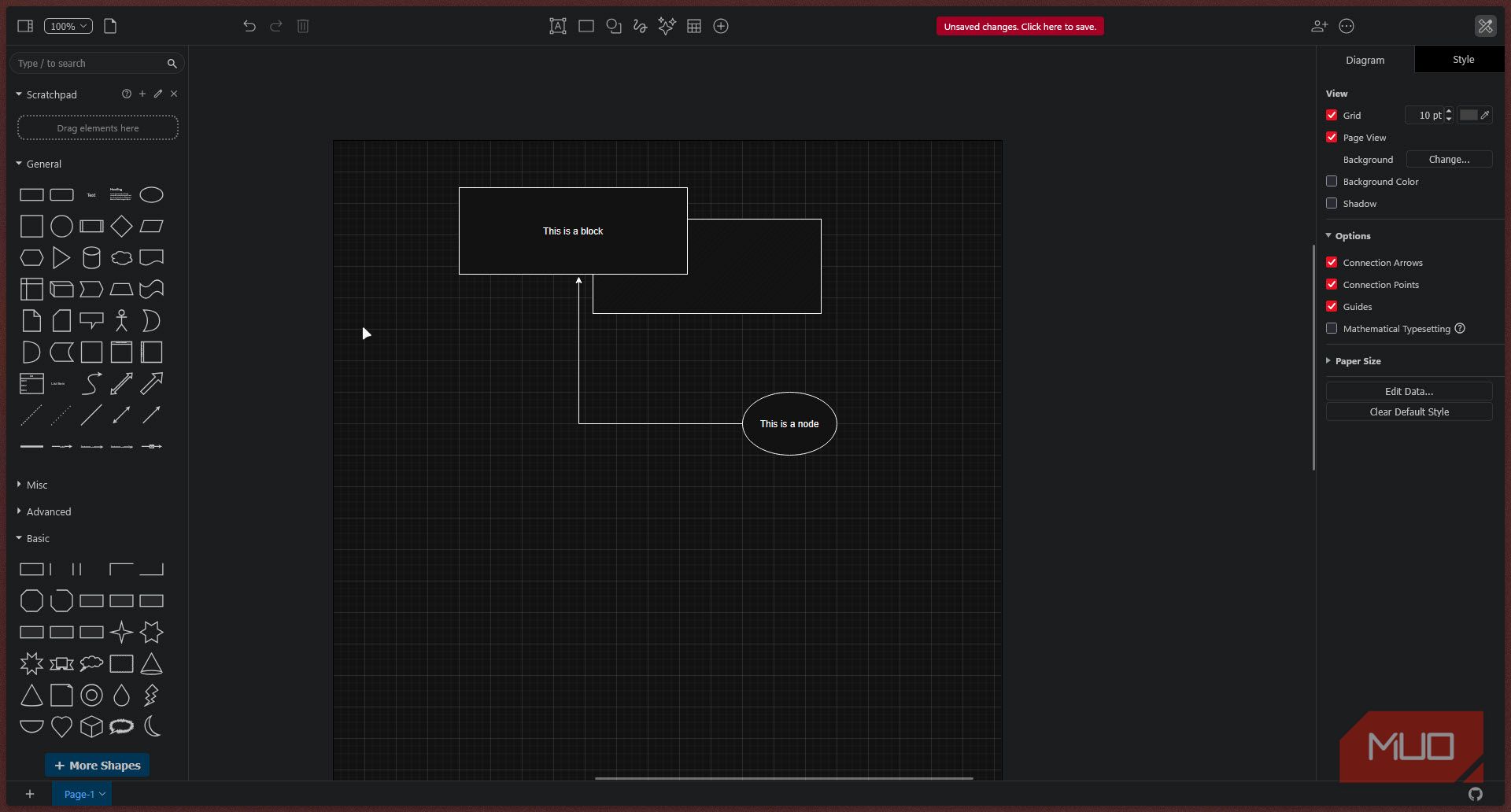 draw.io simple theme.