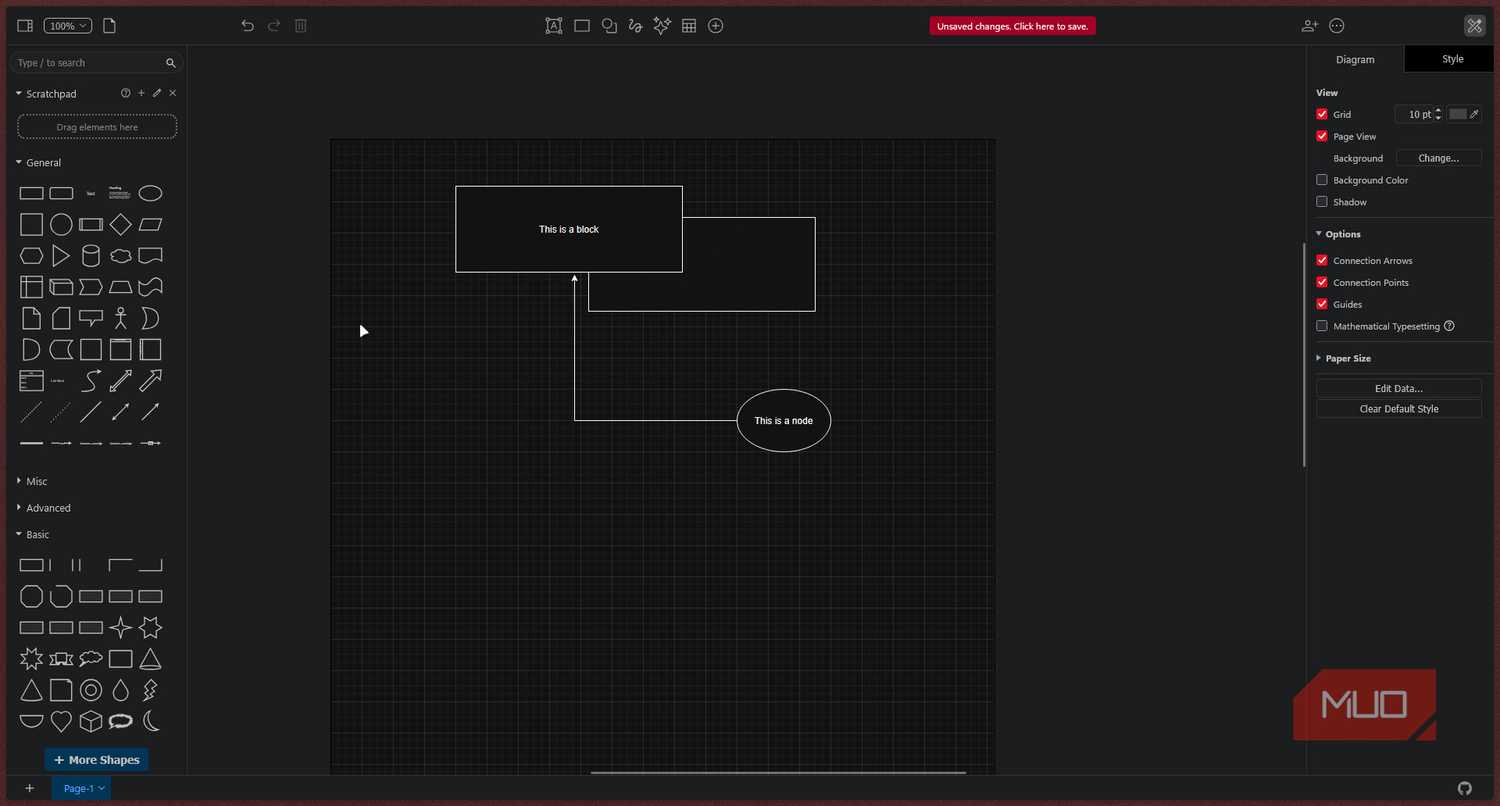 draw.io simple theme.
