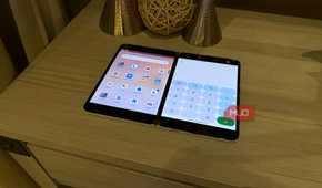 surface duo with calculator