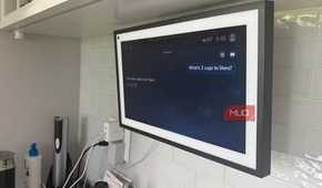 Echo Show 15 answering 2 cups to liters in kitchen