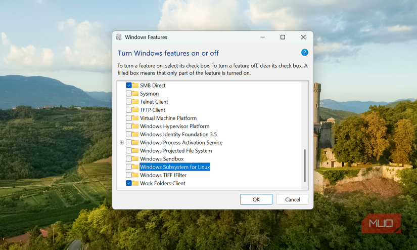 Windows 11 で WSL を有効にする