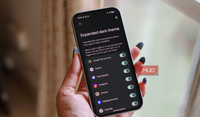 Expanded dark theme Android 17 feature on Pixel 10a