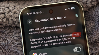 Expanded dark theme closer look