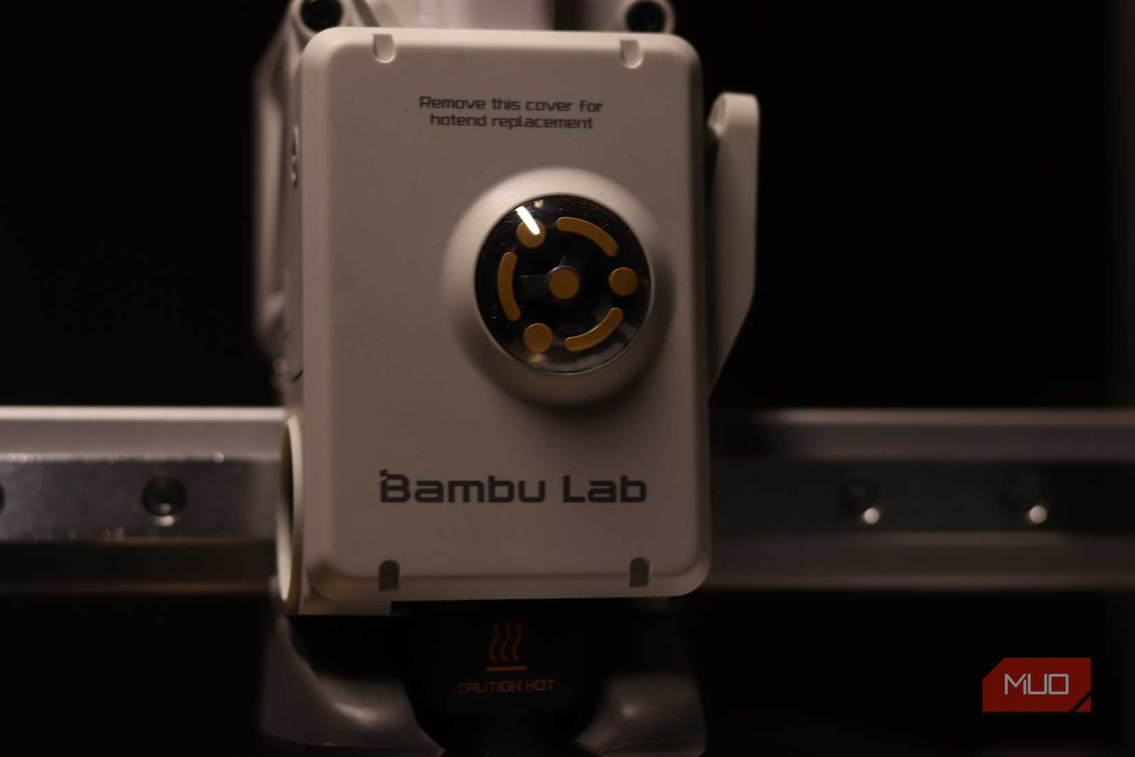 Extruder of Bambu Lab A1 Mini.