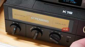 The streaming mode on the Fiio K15.