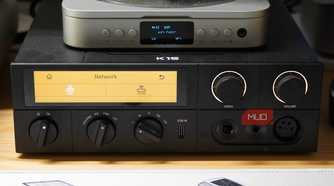 The network menu of the Fiio K15.